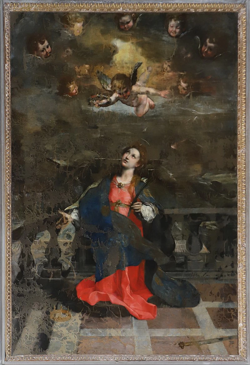 Martirio di santa caterina d'alessandria - Barocci Federico